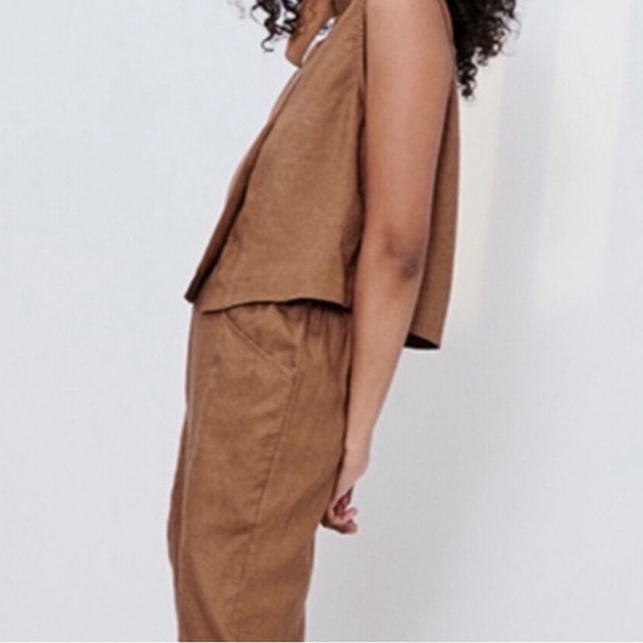 LUNYA Woven Linen Top - Picture 3 of 6